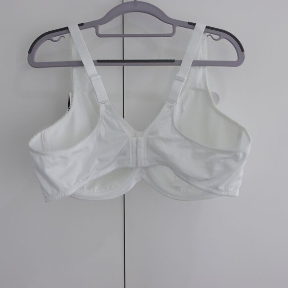 NEW Wacoal Basic Beauty Underwire T-Shirt Bra White Size 44C 853192 - Picture 2 of 4
